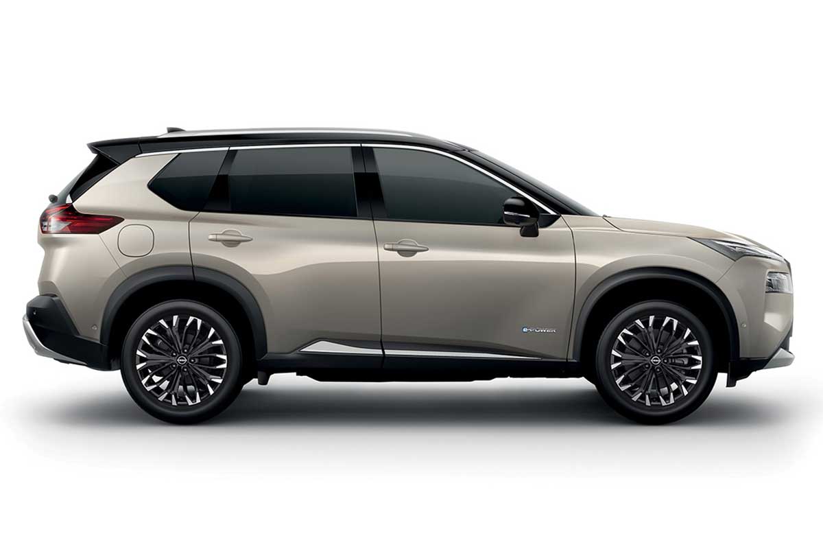 Bild zeigt den Nissan X-Trail in Grau